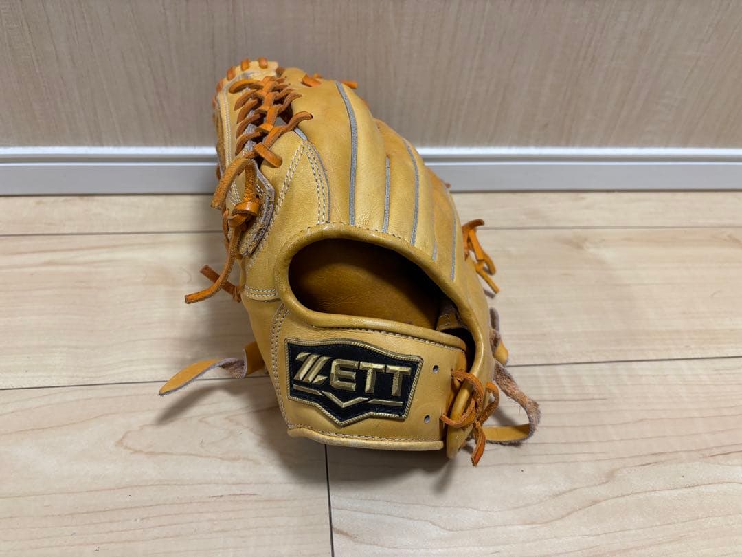 ZETT 軟式グローブ イエロー