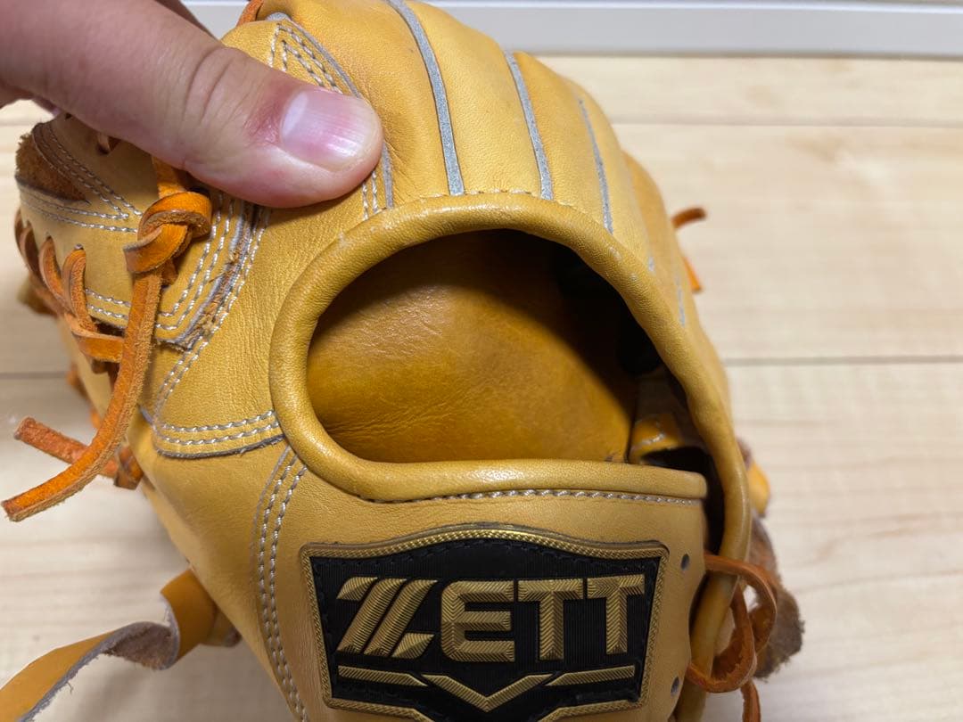 ZETT 軟式グローブ イエロー