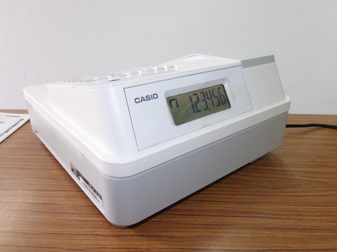 CASIO SE-G1 ホワイト 2019年製 レジスター 250703