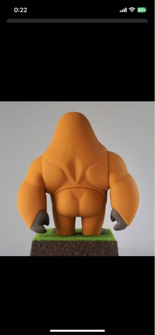 モンキークラブmonkeycrab BIGソフビ