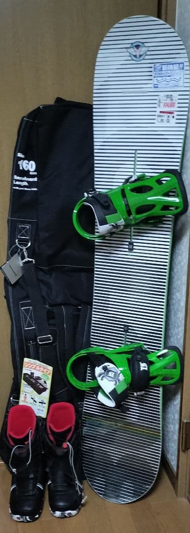 BURTON SHERLOCK スノーボードセット（未使用）