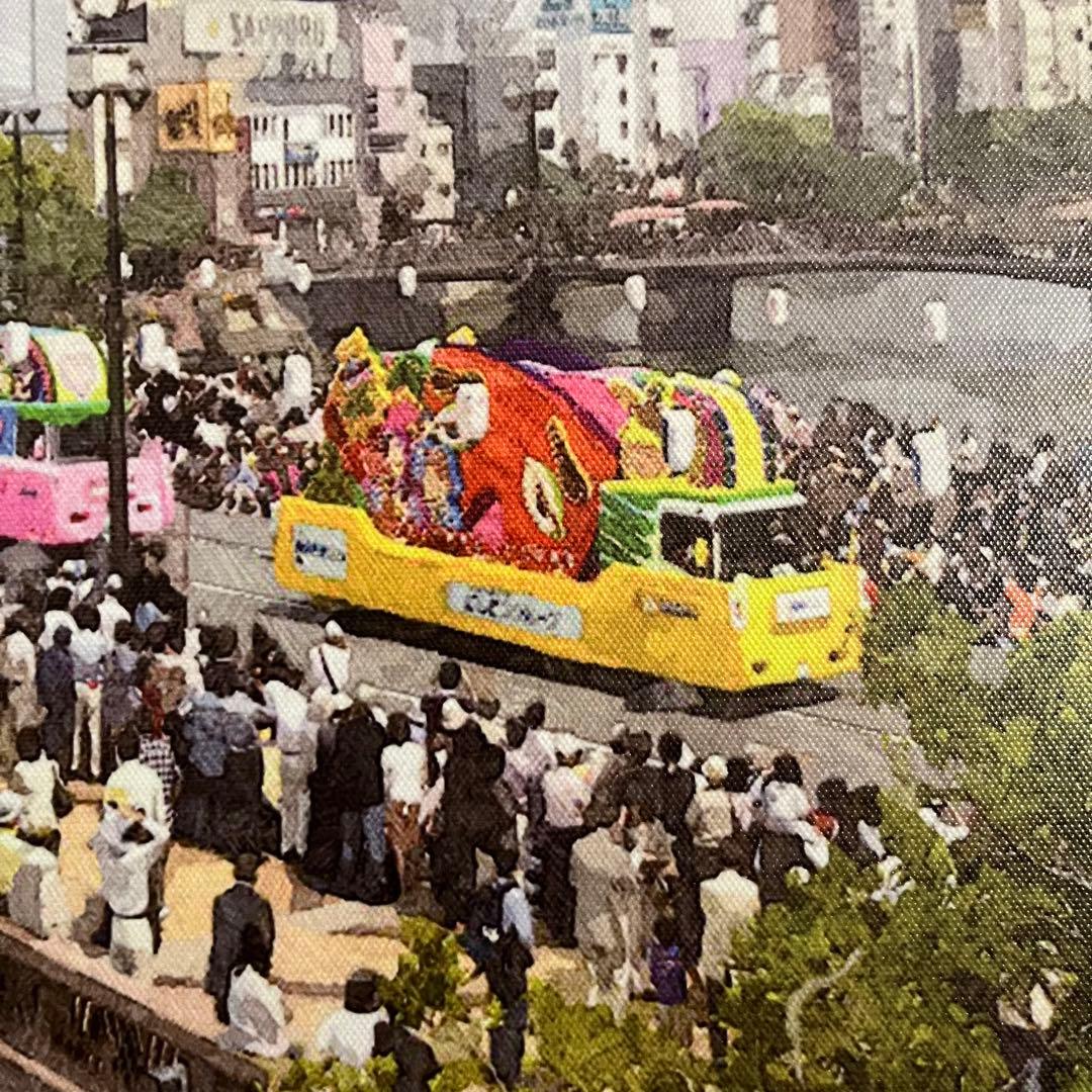 キャンバス プリントアート 博多どんたく インテリア 額付き 絵画