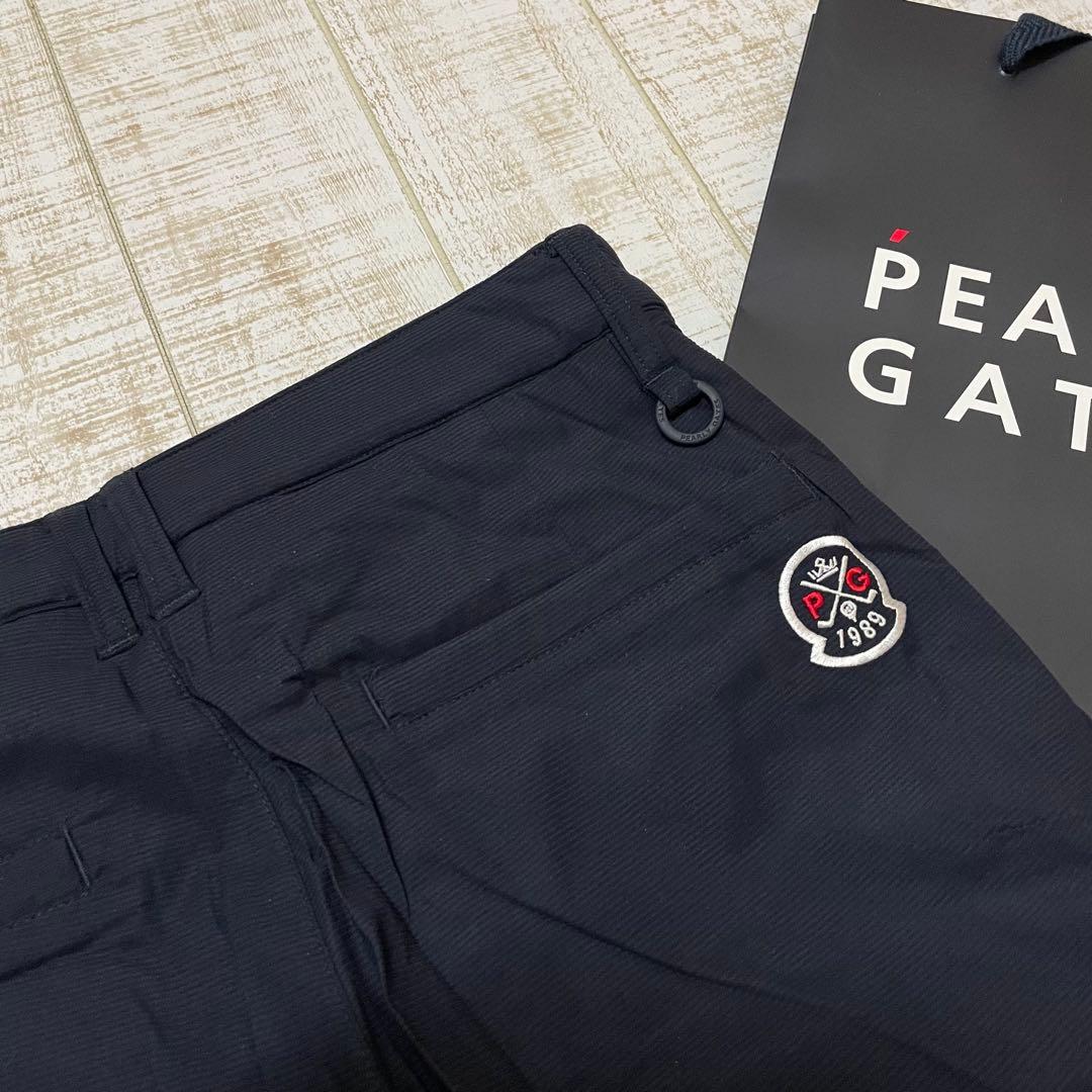 新品 パーリーゲイツ パンツ 中綿 プリマロフト ネイビー Lサイズ（5）