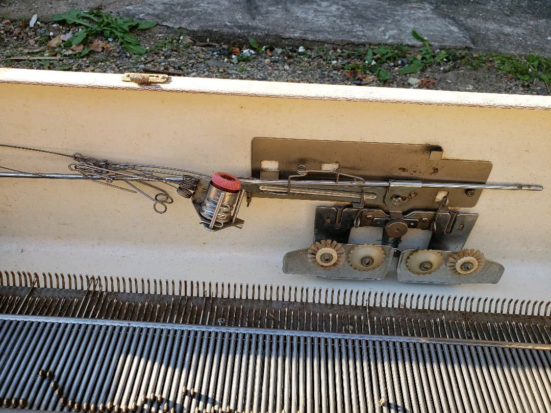トヨタ　編み機　昭和レトロ　アンティーク　編機　レア