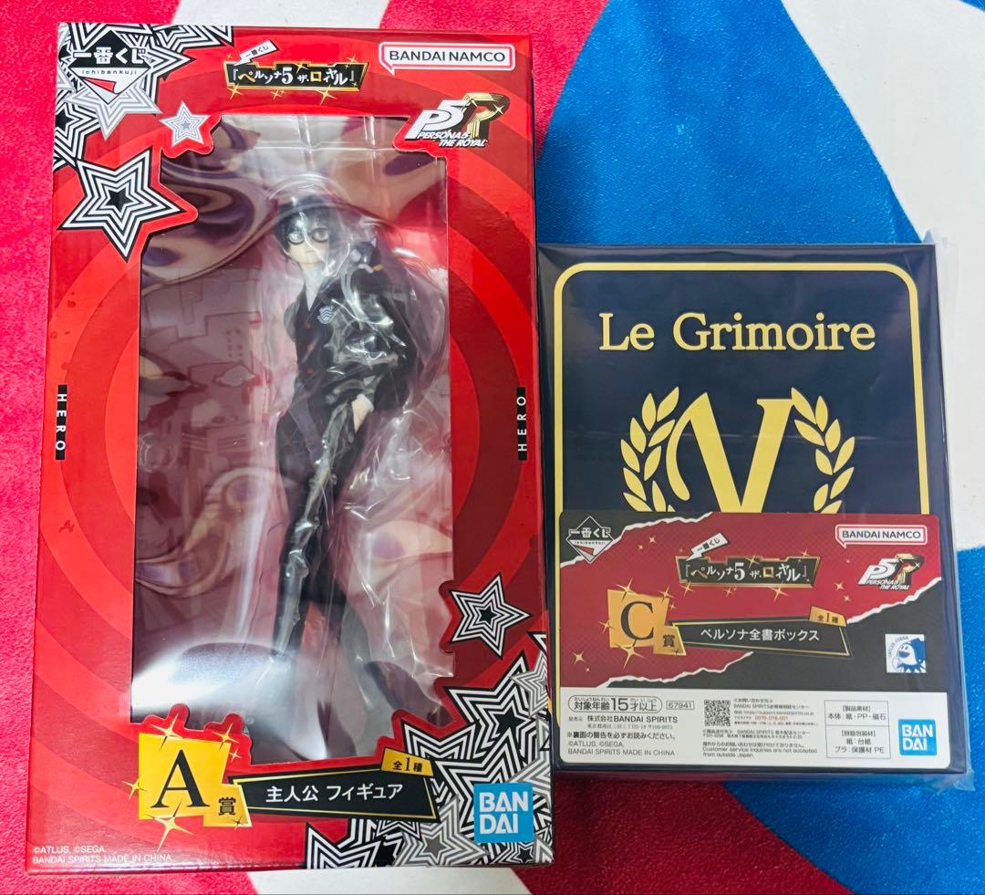 ペルソナ5 ザ・ロイヤル 一番くじ A賞 フィギュア C賞 ペルソナ全書ボックス