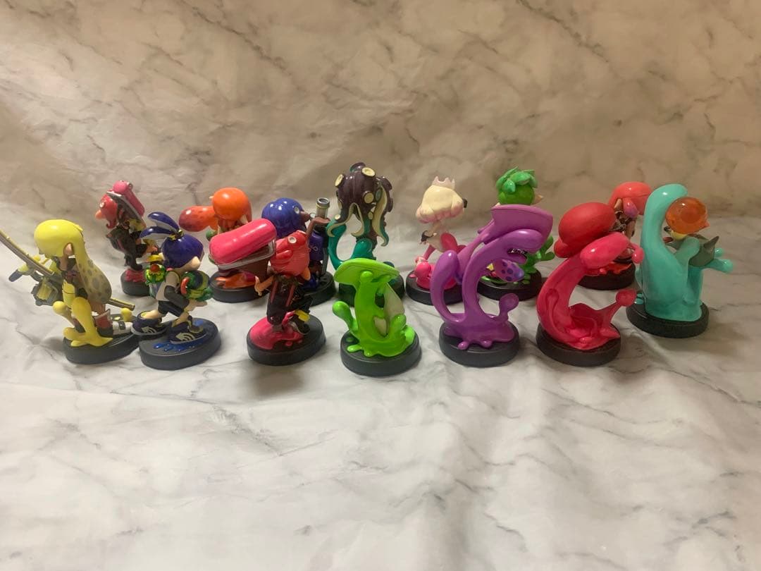 初期化済み スプラトゥーン amiibo アミーボ 14体セット売り