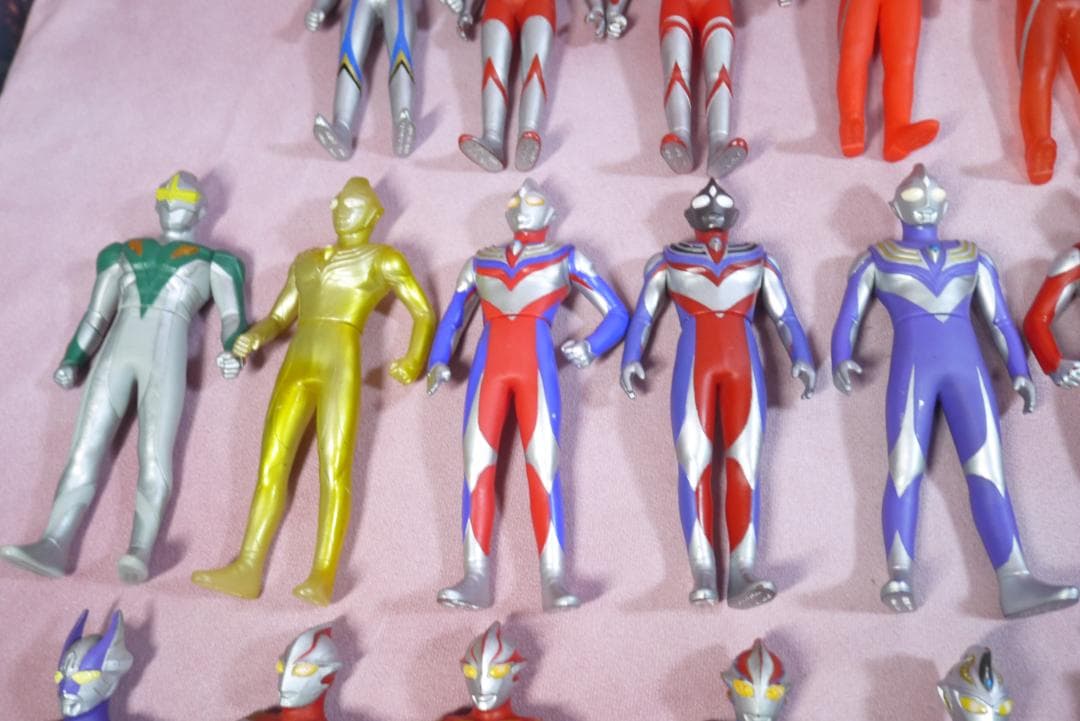 ウルトラヒーローシリーズ　800サイズ　新金型ソフビ　44体セット