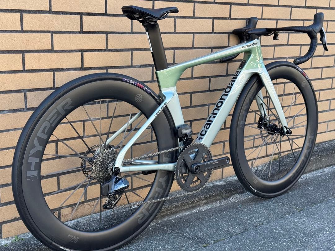 美品　キャノンデール　システムシックス　スラム　etap ホイール抜き