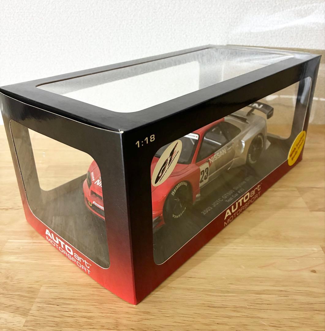 AUTOart1/18スカイラインGT-R 2003 JGTC GT500 23