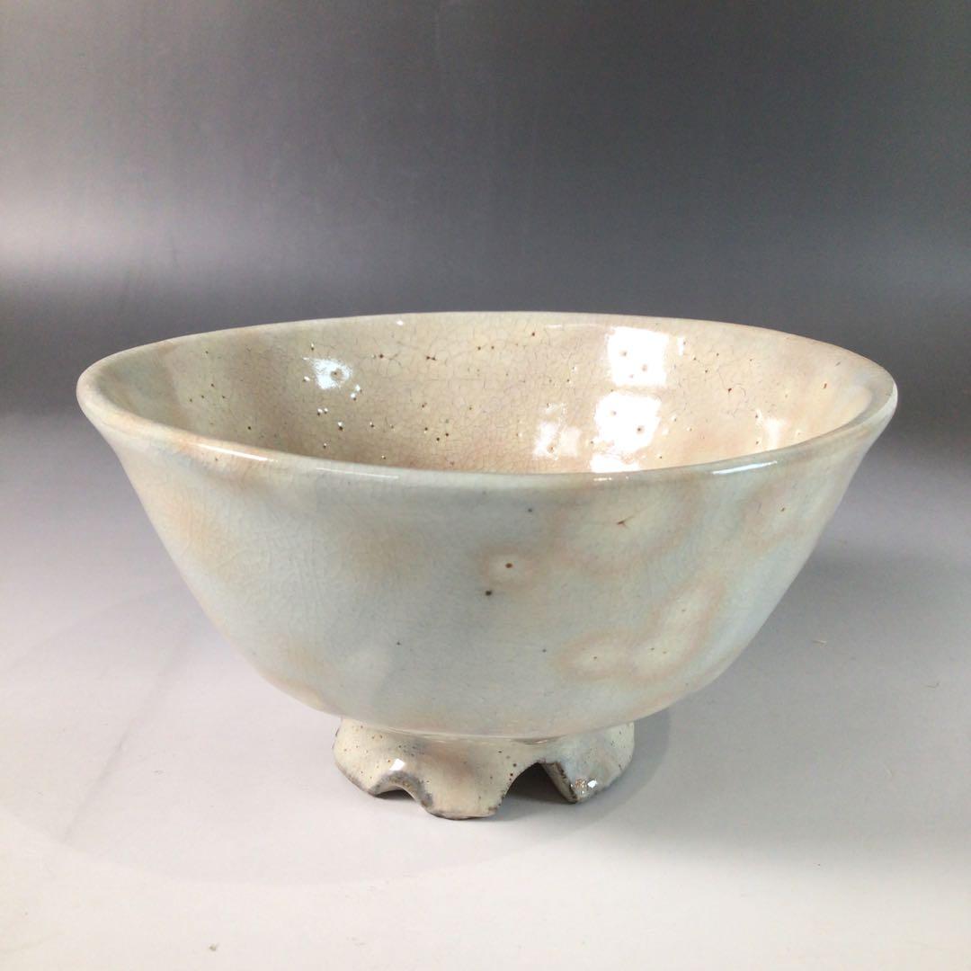 Ｓ５１　茶碗　『萩焼』『十二代　田原陶兵衛造』『鵬雲斎　書付』　共箱　茶道具