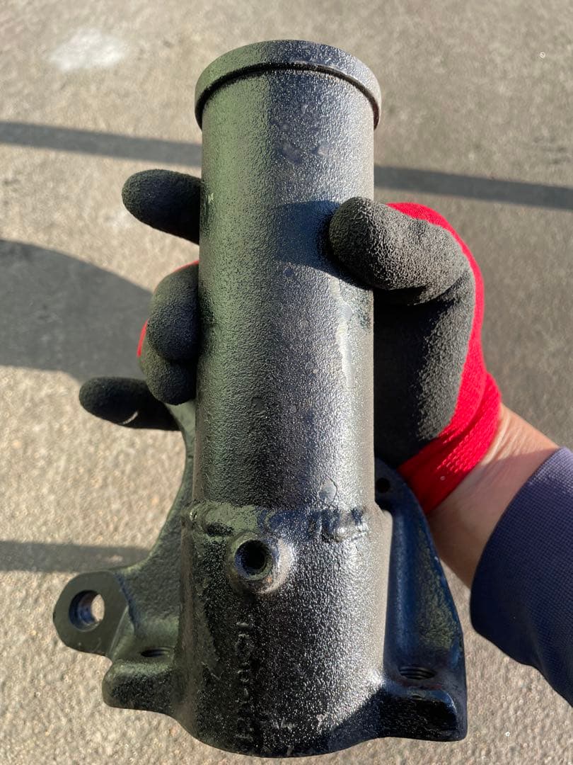 S130Z 左側フルタップ車高調とハブ　流用　ケンメリ　kgc110