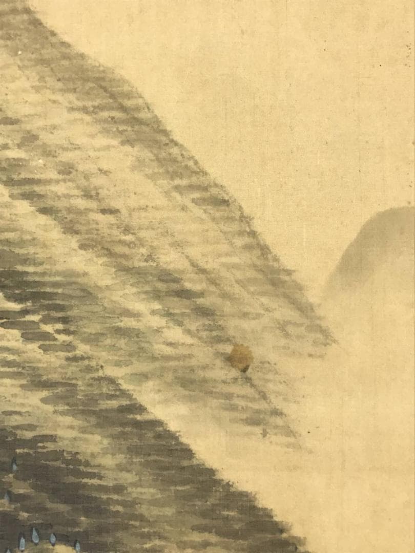 太田琴山/山水画賛/山水図/掛軸/名家伝来/AD-265