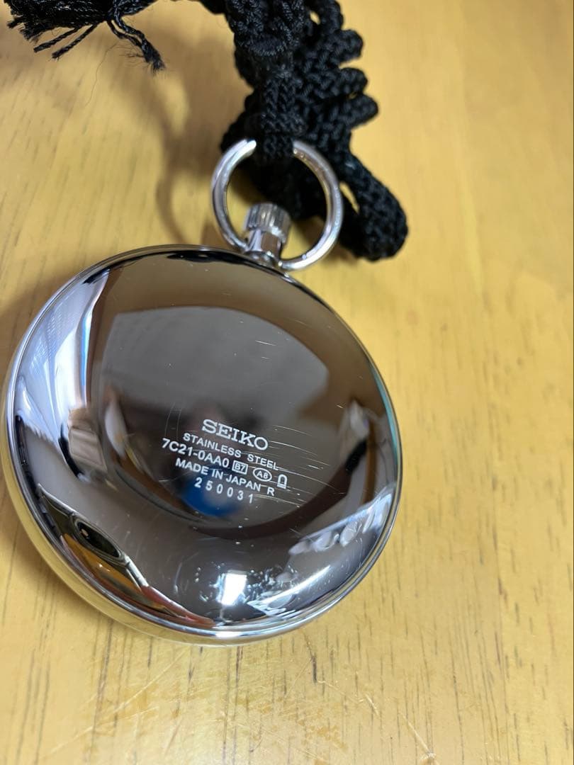 SEIKO 7C21-0AA0 懐中時計