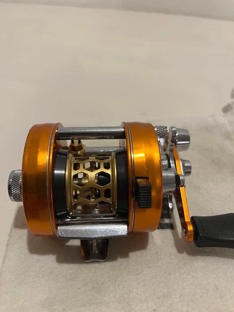 abu アンバサダー1500c フルカスタム　サンセットオレンジ