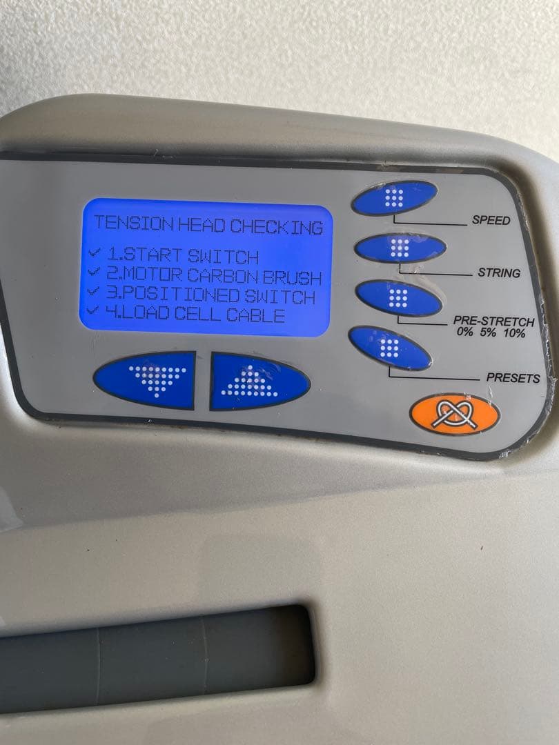 t*a様 完動超美品GOSEN GM880GM780テニスバドガット張り機動作良