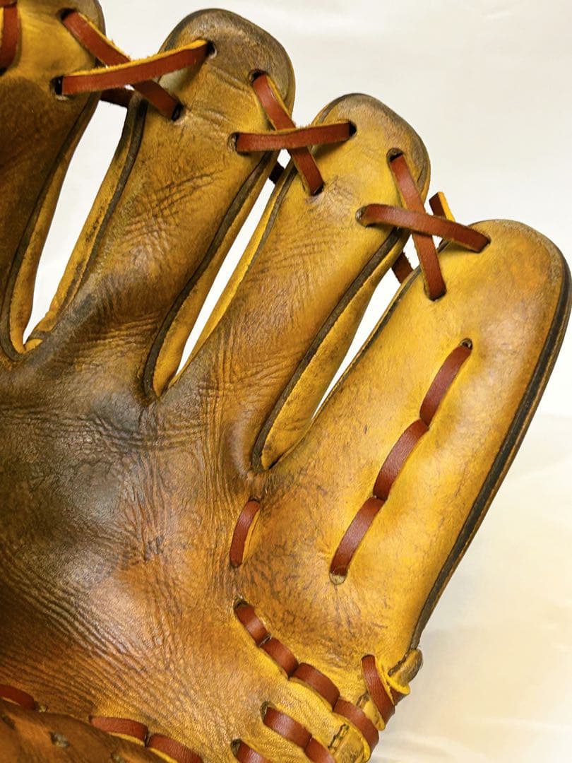 ★ミズノプロ★ 硬式 オーダー品 内野用グローブ 浅め型 レース・オイルメンテ済