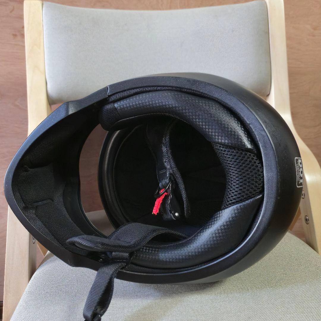 フルフェイスヘルメット マットブラック　Mサイズ