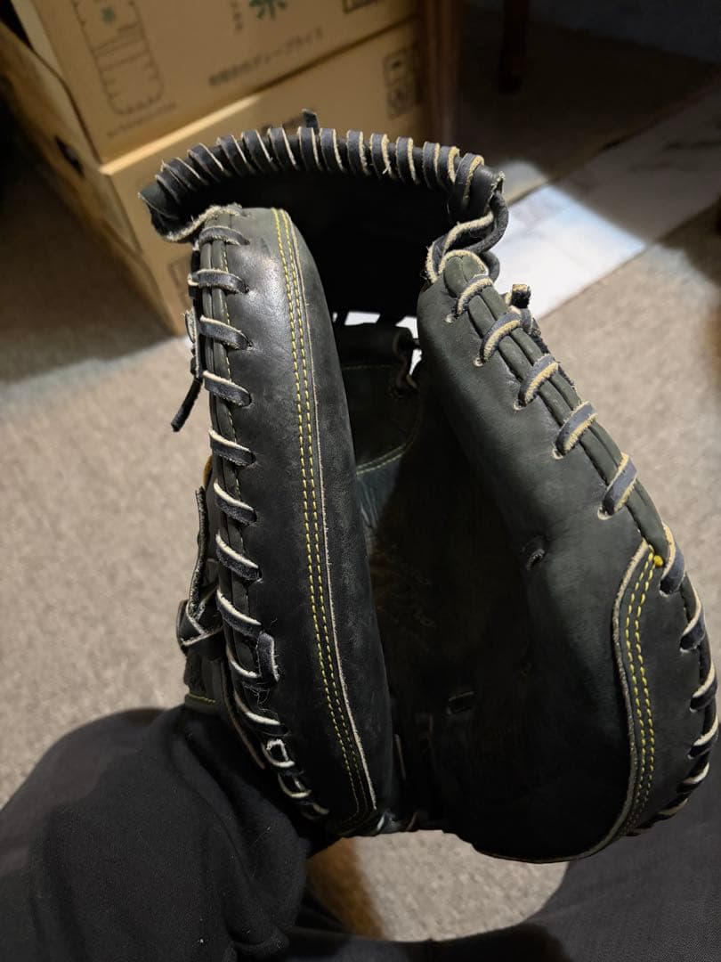 Mizuno Pro 軟式グローブ ブラック