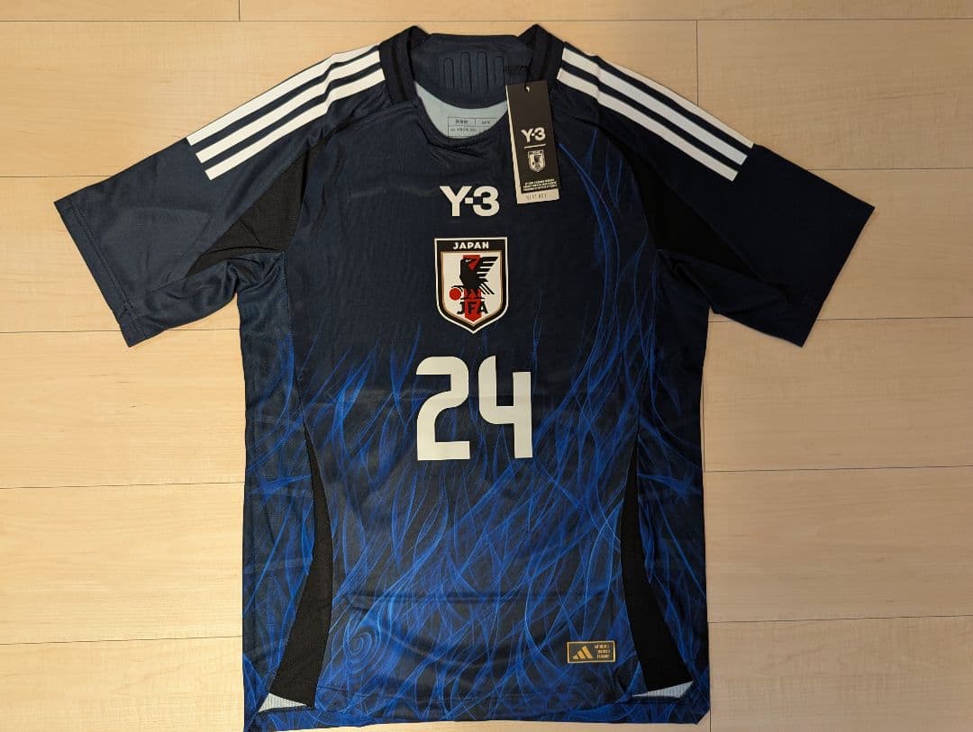 Y-3　サッカー日本代表オーセンティックユニフォーム　24　久保藤次郎　М