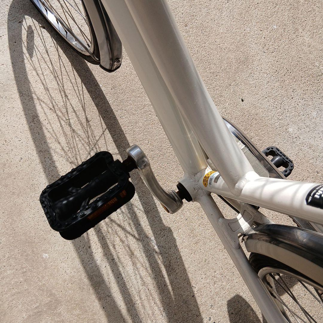 ブリジストン　アルベルト　シャンパンホワイト27インチ　引き取り限定です！