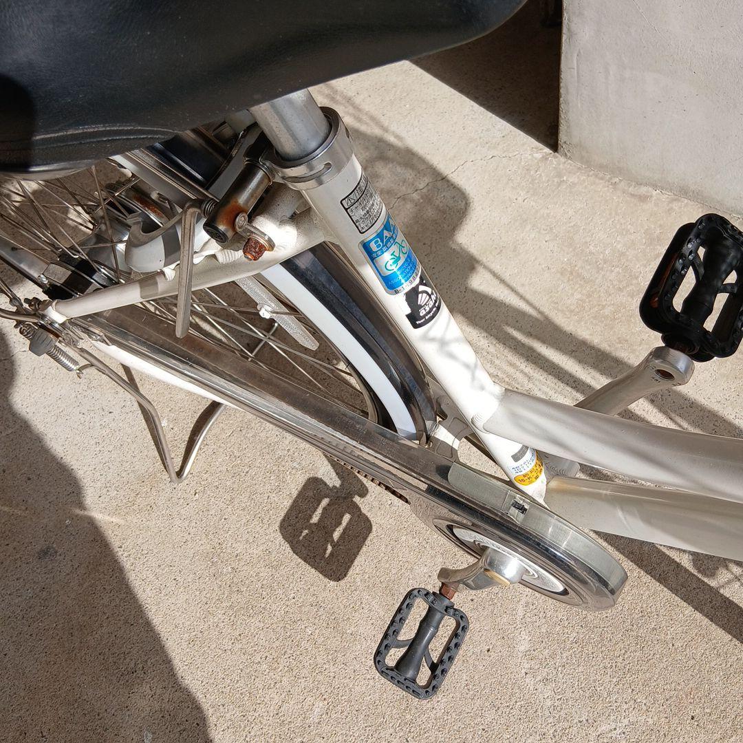 ブリジストン　アルベルト　シャンパンホワイト27インチ　引き取り限定です！