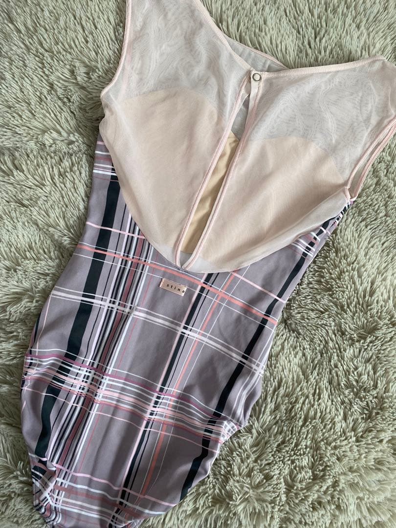 スティナ stina✴︎PレオタードタイプIチェック柄バレエ