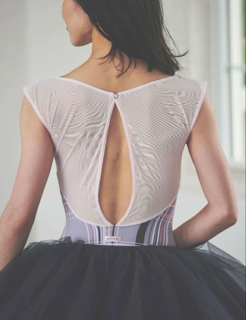 スティナ stina✴︎PレオタードタイプIチェック柄バレエ