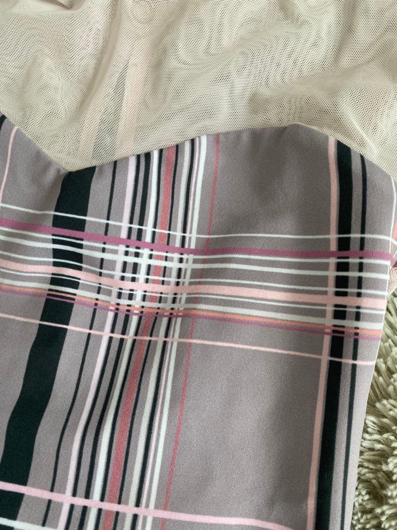 スティナ stina✴︎PレオタードタイプIチェック柄バレエ