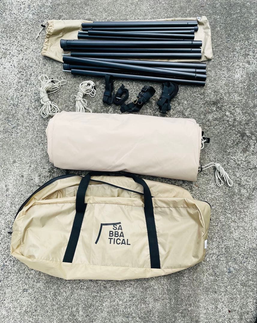 サバティカル　マリポサL TCタープ　ポールセット