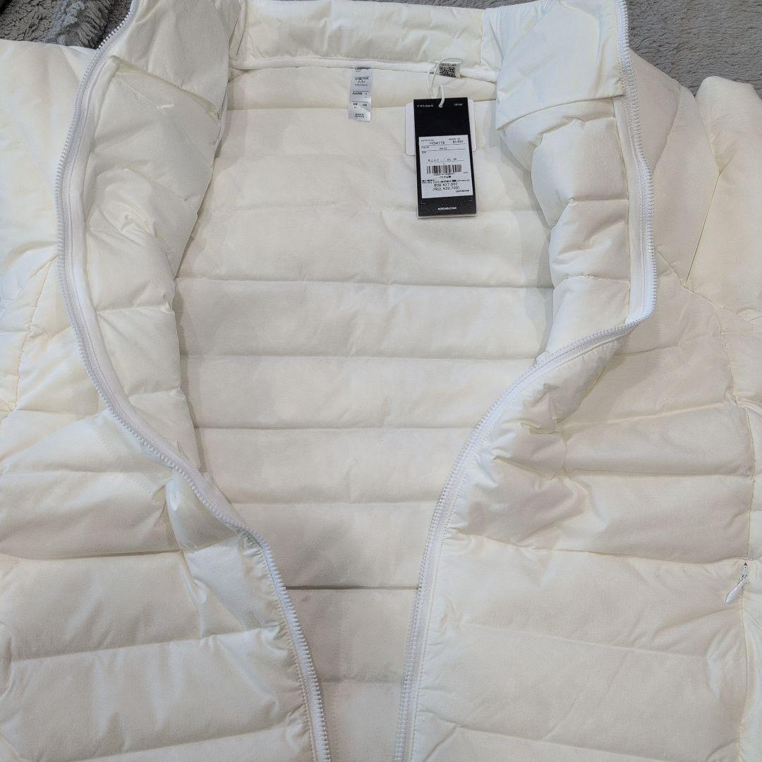 11【新品】アディダスゴルフメンズ 軽量ミニリップ 保温 長袖ダウンジャケット