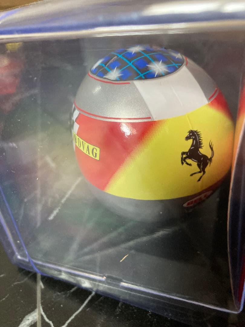 日本未発売　ビッグスケールF1コレクション　シューマッハ　1/5 ヘルメット