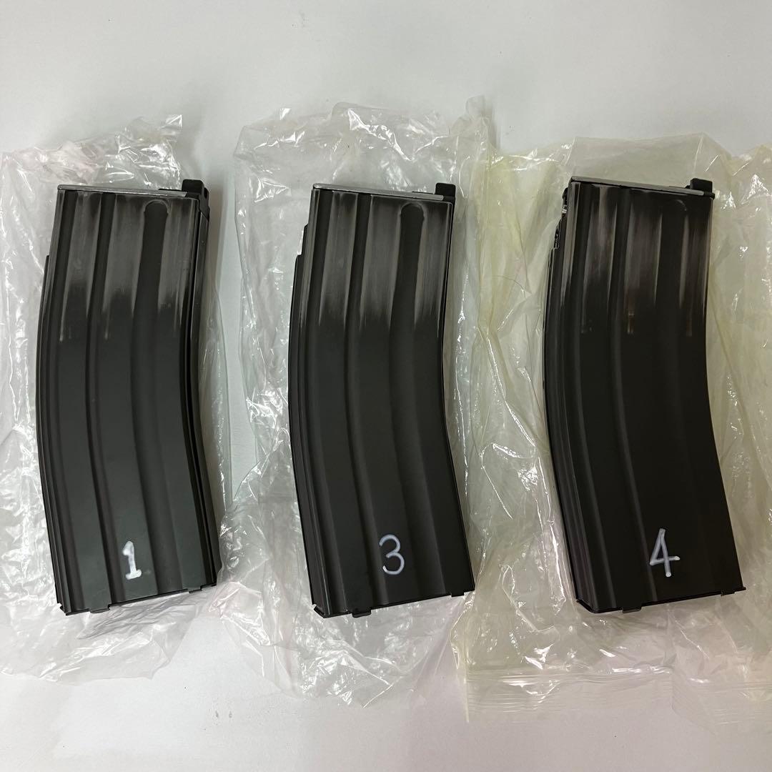 GHK M4 CO2マガジン 3本セット 現状品