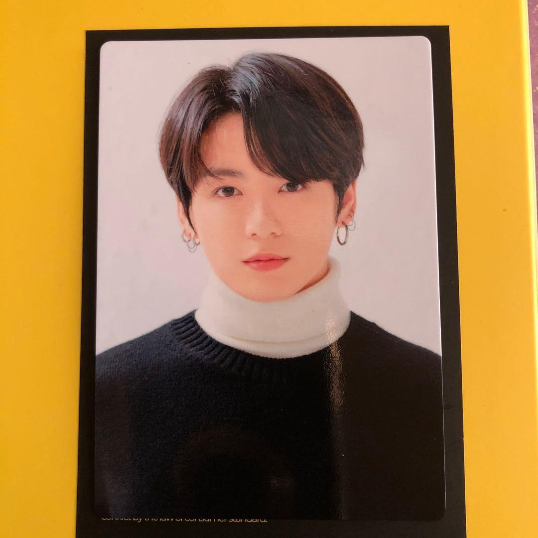 BTS ジョングク　トレカ　フォーチュンボックス　フォトカード