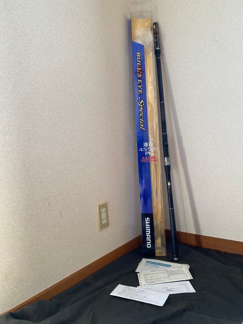 実釣1回 希少極美品 シマノ ブルズアイ スペシャル 遠投 4.5‐520PK