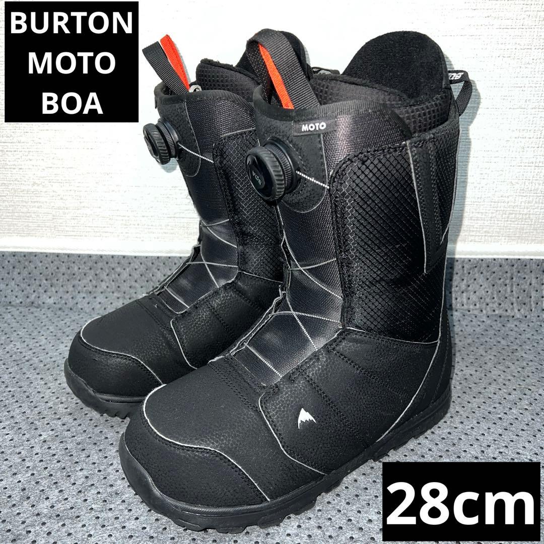 7-8回使用 人気サイズ28cm BURTON MOTO BOAスノボブーツ