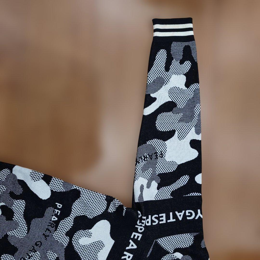 PEARLY GATES 迷彩柄ニットセーター　オシャレなセーター