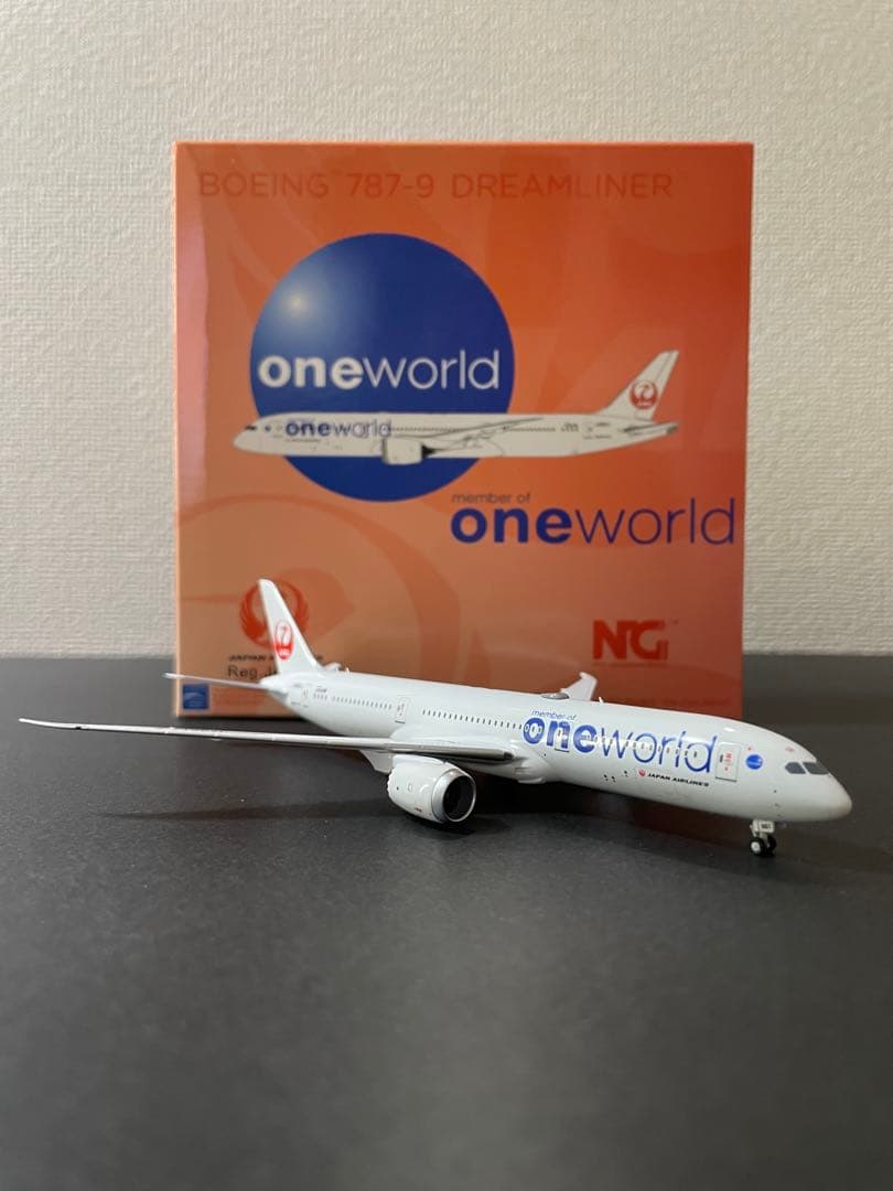 JAL ボーイング787-9 oneworld塗装 NGモデル1/400