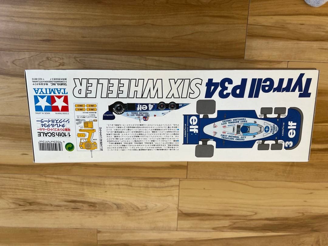 TAMIYA Tyrrell P34 シックスホイーラー 1/10
