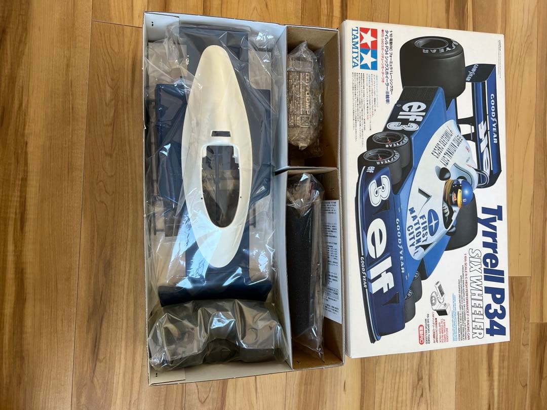 TAMIYA Tyrrell P34 シックスホイーラー 1/10