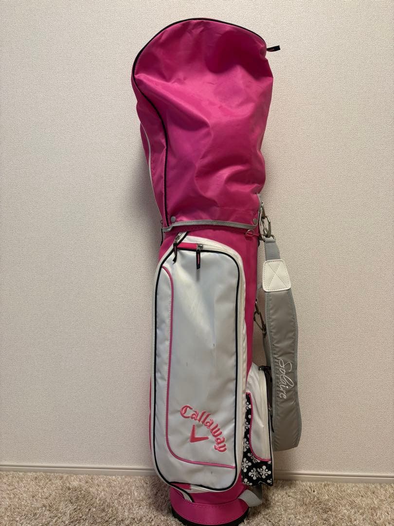 Callaway レディース ゴルフバッグ ピンク