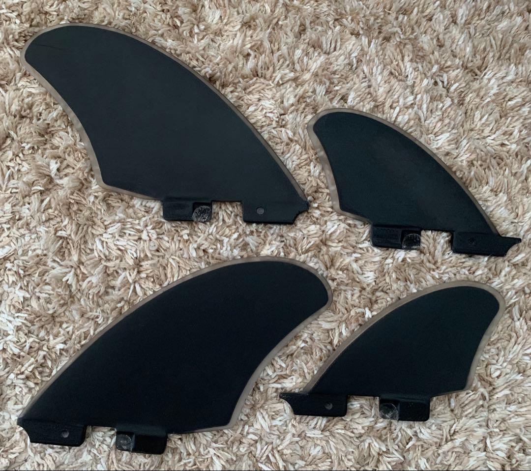 サーフィン・ボディボード FIRE WIRE MACHADO SEASIDE QUADS Fin (L)