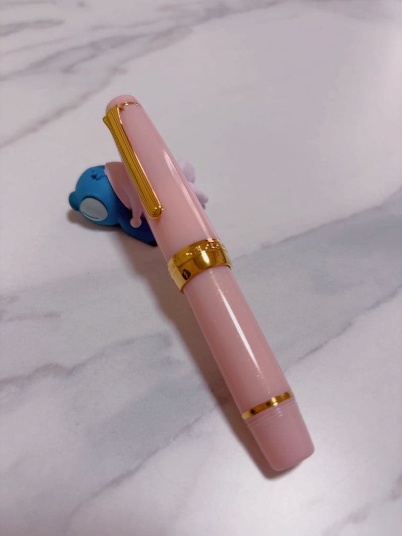 ペントノートオリジナル万年筆　ゆきのしたでミニ　中字