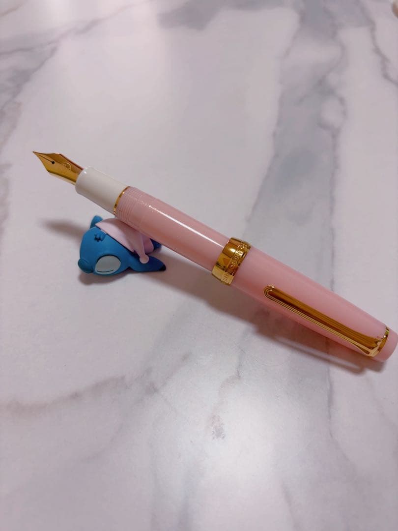 ペントノートオリジナル万年筆　ゆきのしたでミニ　中字