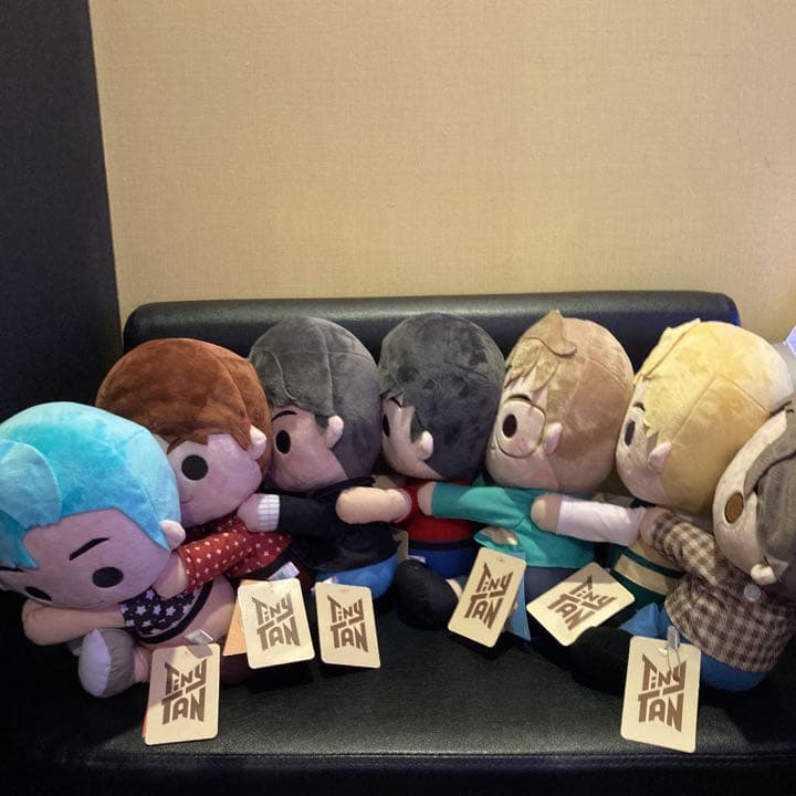 TinyTAN スペシャルくっつきぬいぐるみ Dynamite 全７種セット