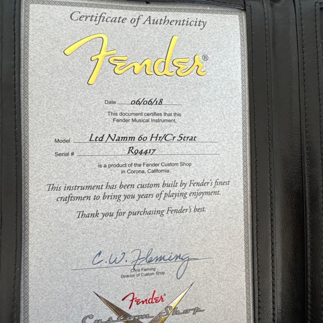 ギター Fender Custom shop+ Order Neck