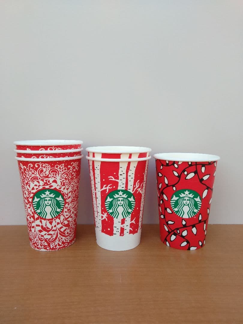 STARBUCKS　スターバックス　ホリデーカップ　2016　未使用　未記入　②
