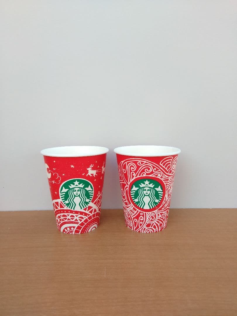 STARBUCKS　スターバックス　ホリデーカップ　2016　未使用　未記入　②