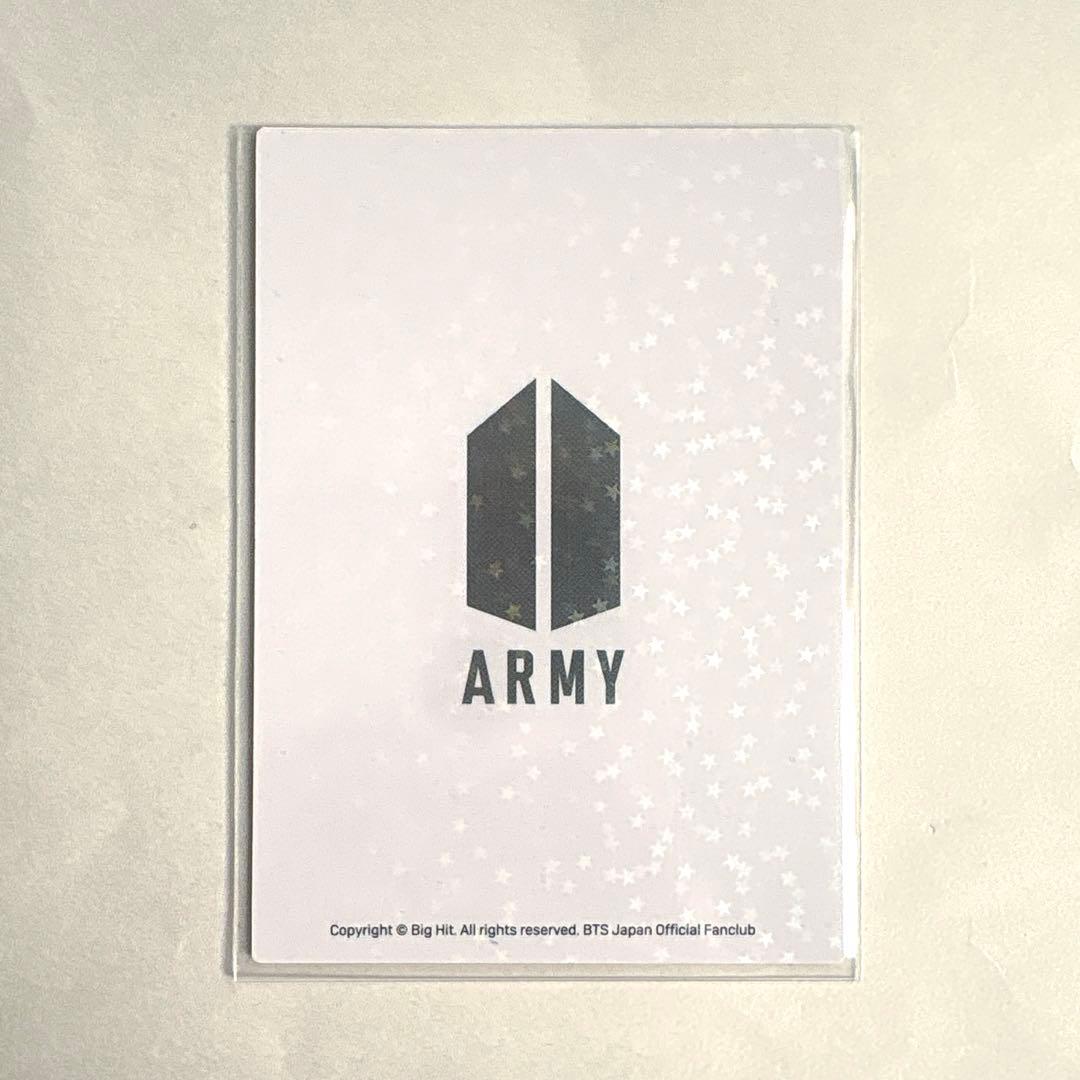 BTS Jin fc更新 ホログラム トレカ ジン