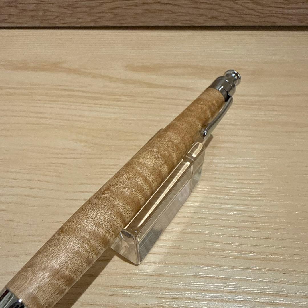 工房楔　ルーチェペン（ボールペン）　楓　ちぢみ杢 　縮杢