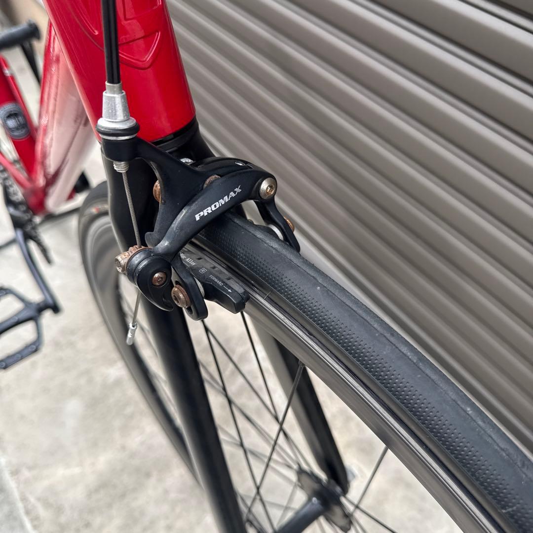 【直接引取】LEADER BIKE 725 DUOMATIC 前ブレーキカスタム